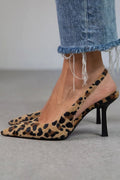 Greta - Tacones D’Orsay Leopardo