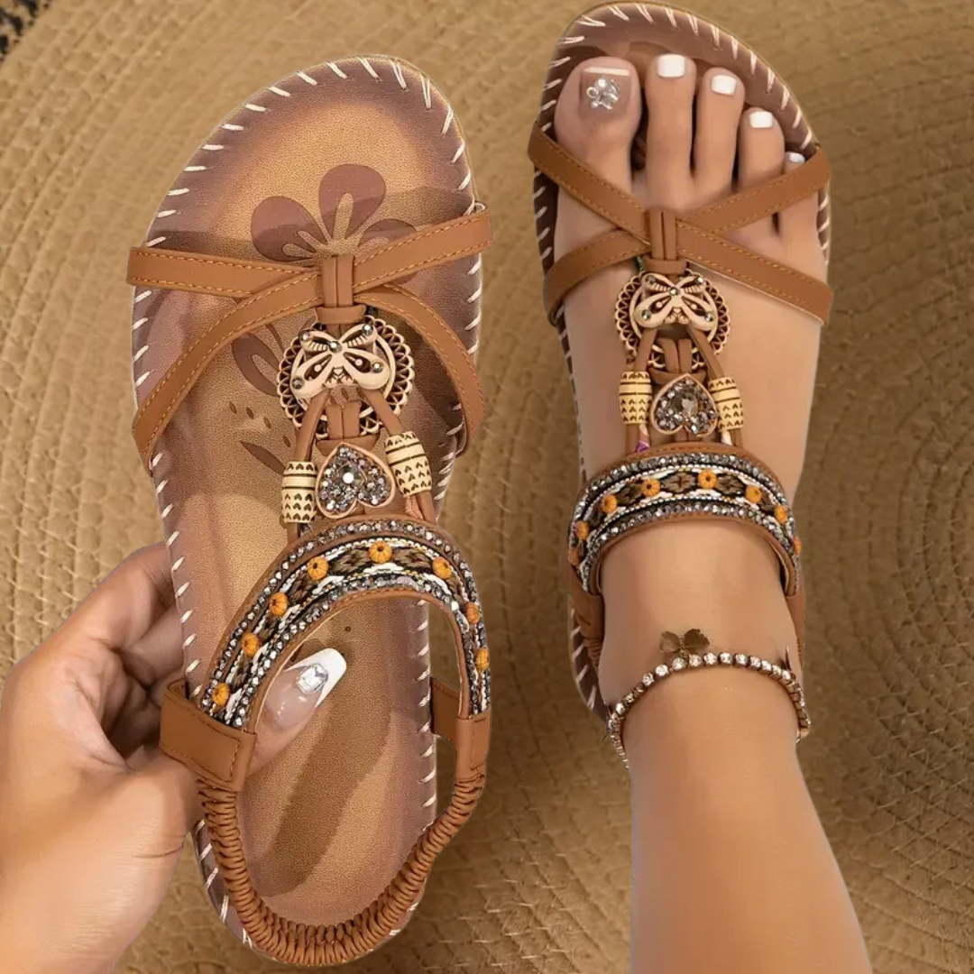 Silvia - Sandalias estilo Ibiza que combinan comodidad y elegancia