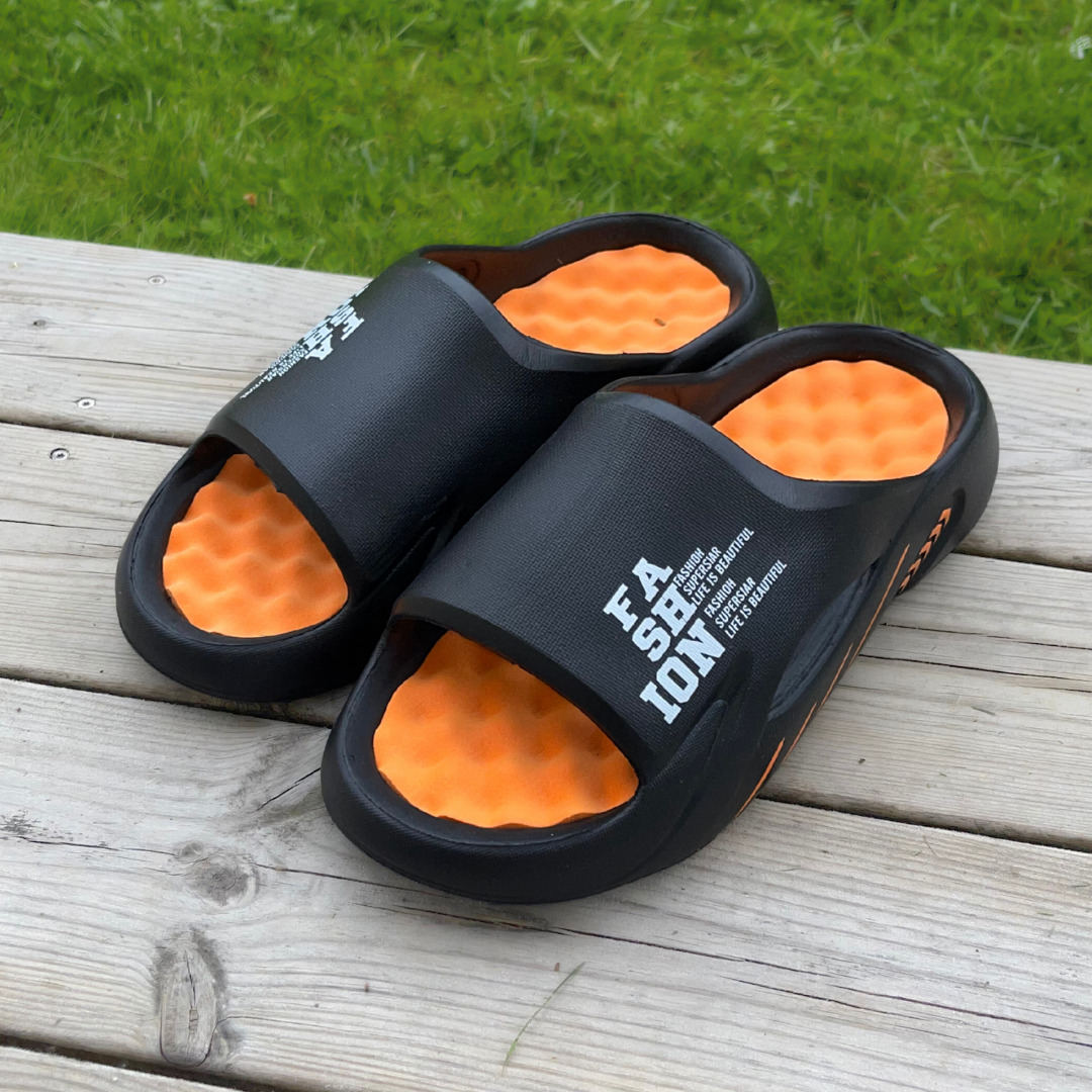 Iker - Chanclas ergonómicas para relajación, soporte y comodidad durante todo el día.