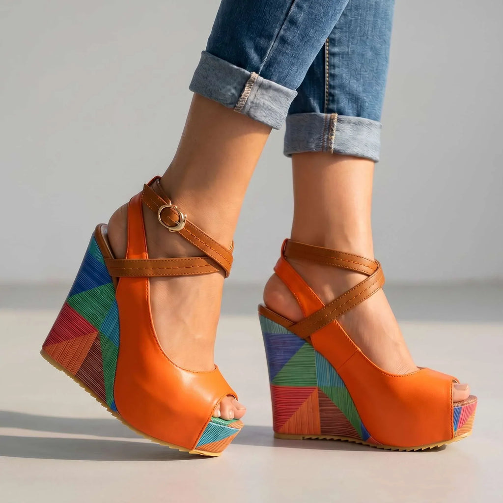Nelida -  Sandalias de cuña