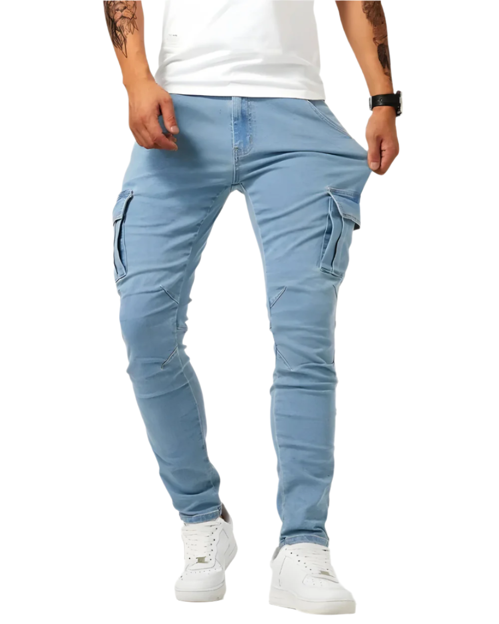 Thiago - Pantalones cargo cómodos