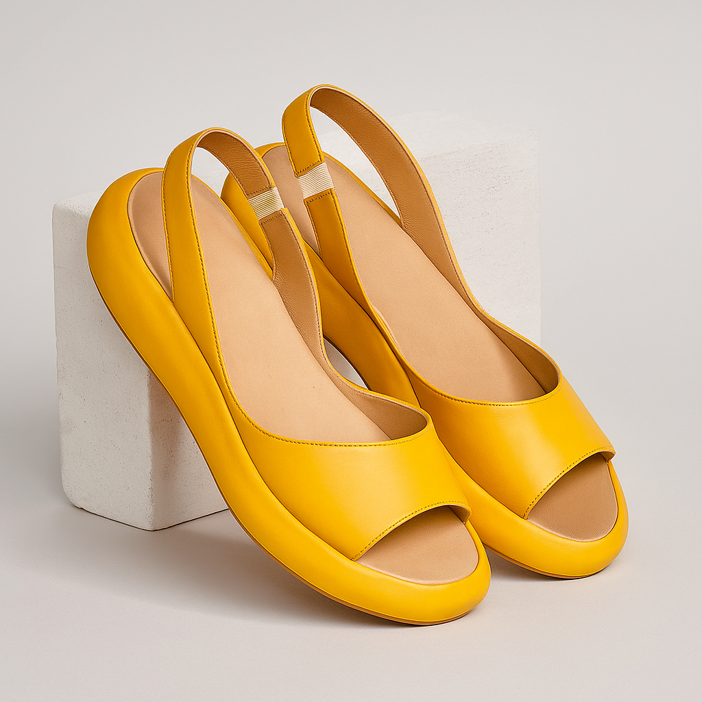 Celia - Sandalias minimalistas con puntera abierta