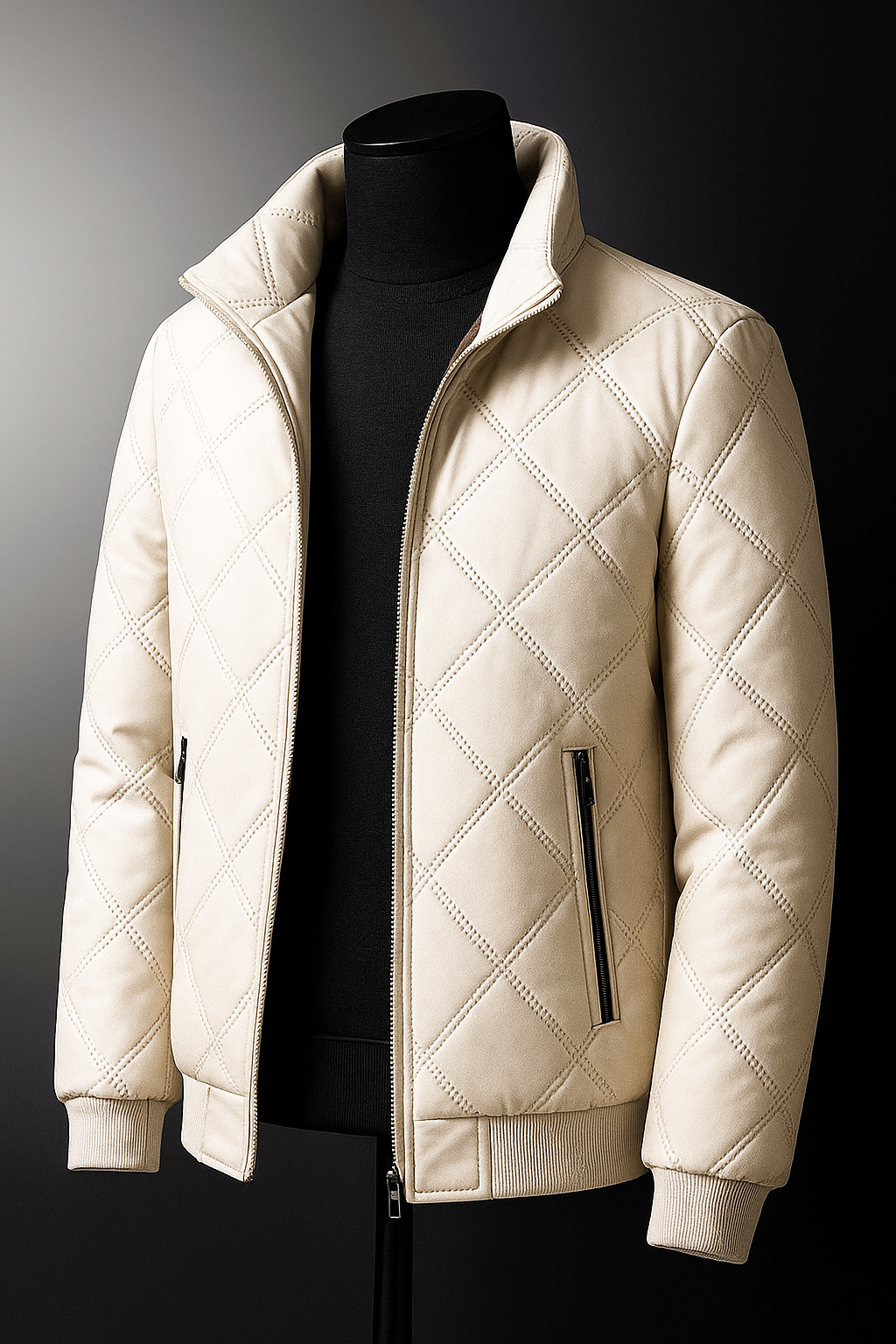 SILVORO | CHAQUETA ACOLCHADA DE INVIERNO PARA HOMBRE
