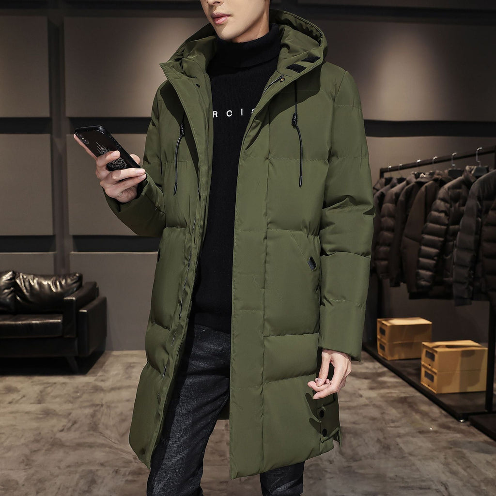 Giffard - Abrigo largo acolchado para hombre
