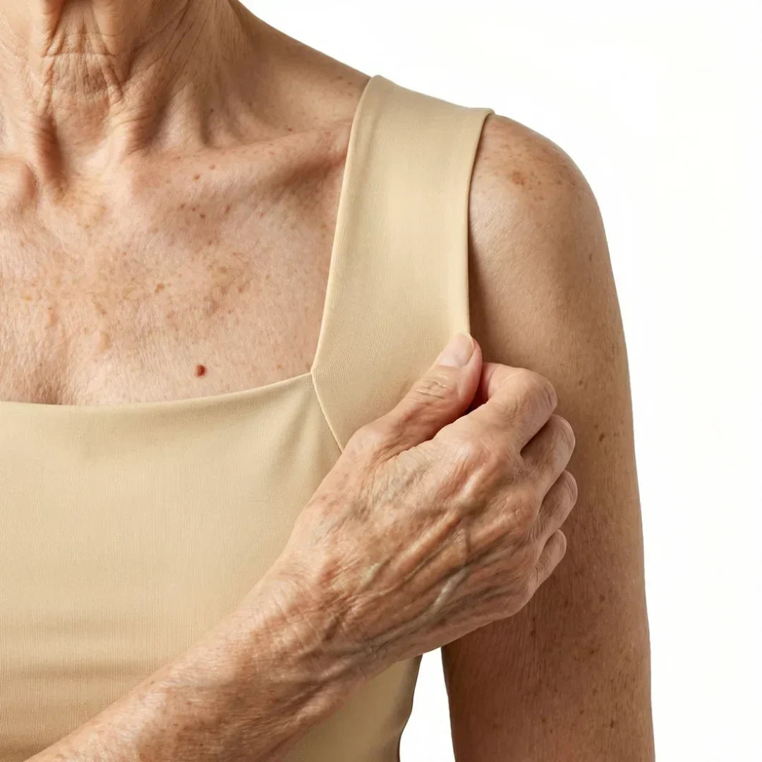 Olatz - Camiseta sin Mangas con Sujetador Integrado «Built In Comfort»