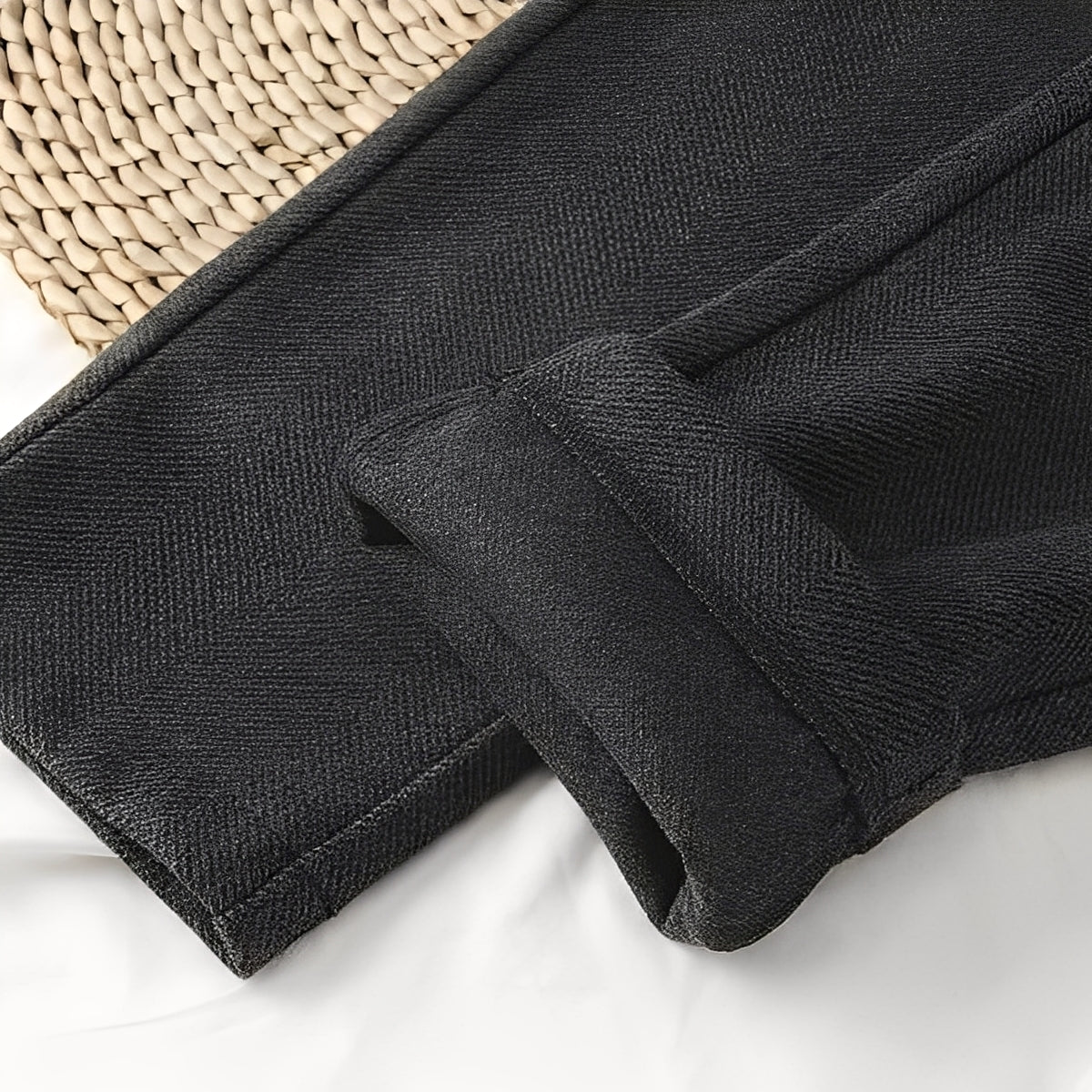 Rachelle - Pantalones formales de cintura alta para mujeres