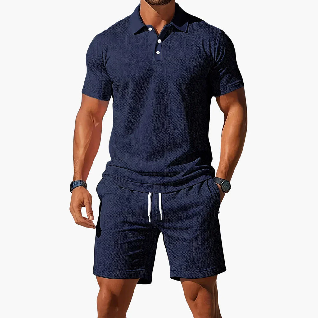 César - Conjunto de Polo-Pantalón  con Estilo
