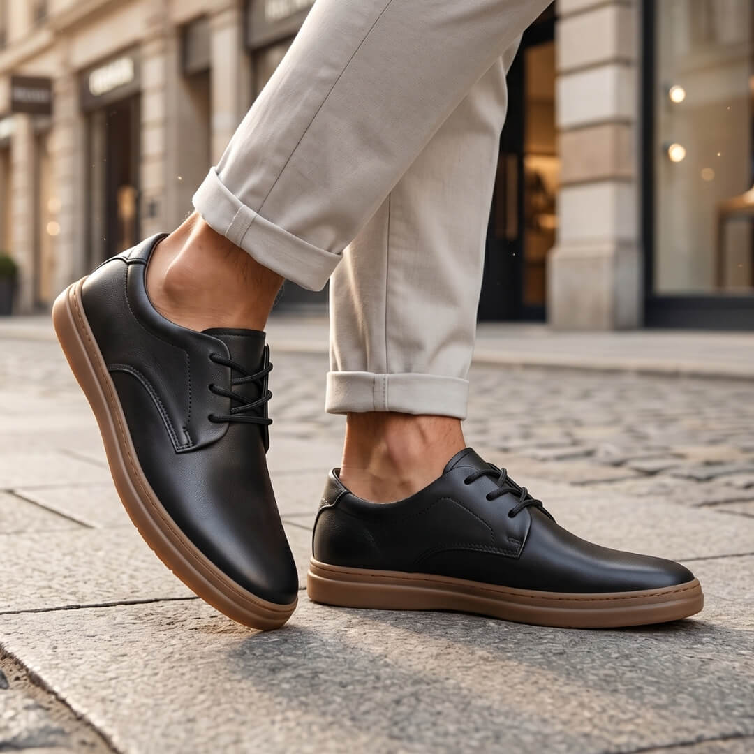 ZP07 -  Zapatillas de Piel Minimalistas