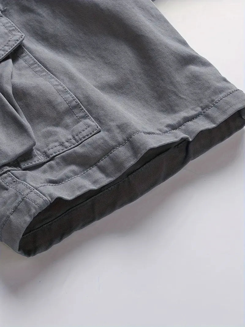 Oliver - Pantalones cortos elegantes con múltiples bolsillos