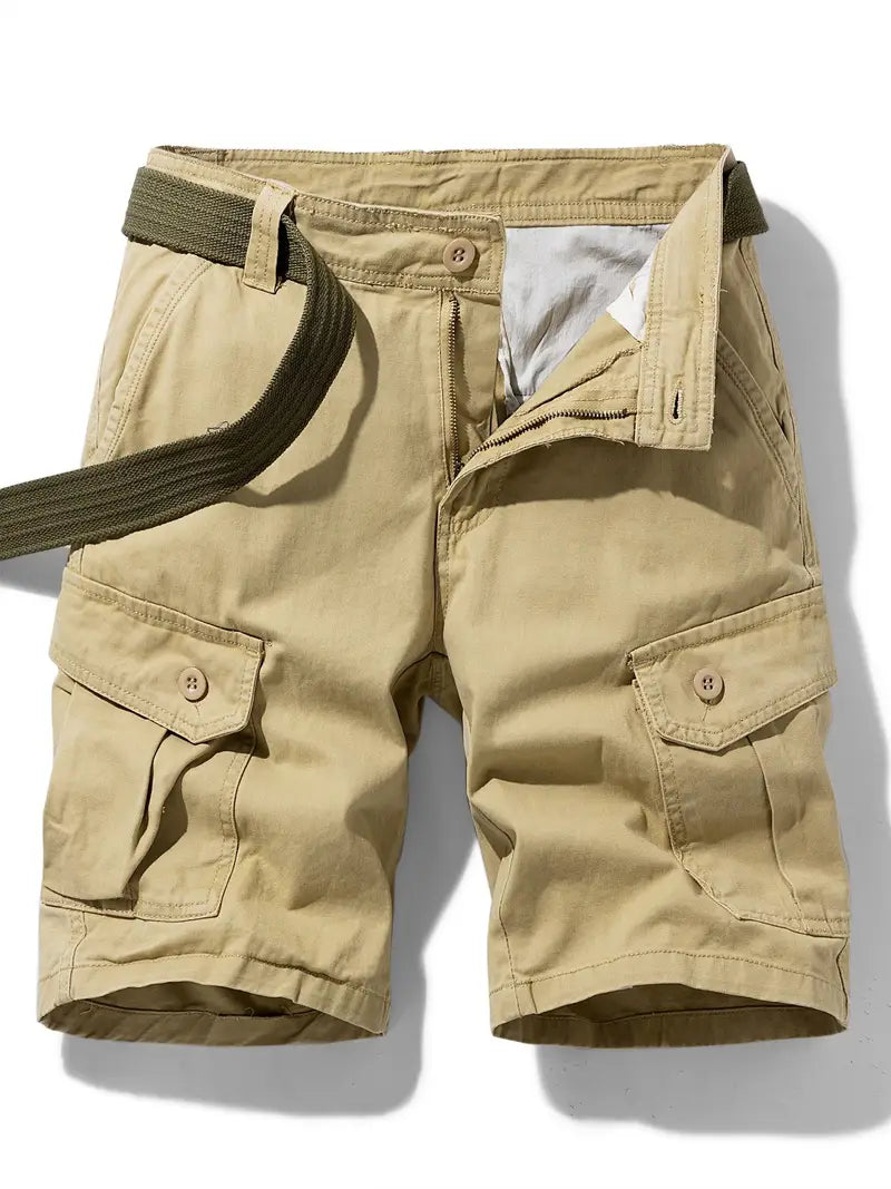 Oliver - Pantalones cortos elegantes con múltiples bolsillos