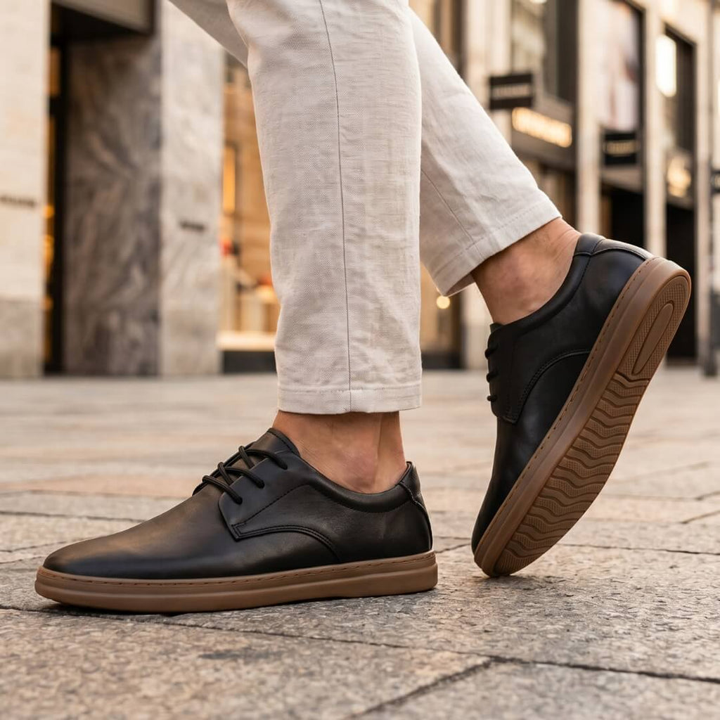 ZP07 -  Zapatillas de Piel Minimalistas
