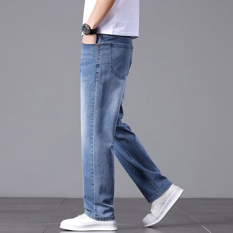 Allan - Jeans rectos casuales para hombres