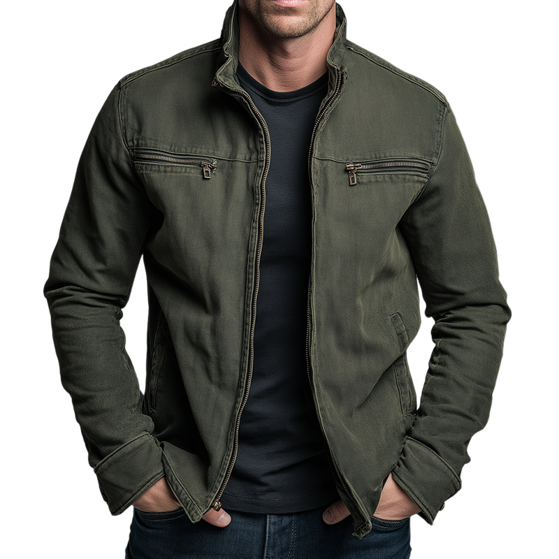 Unai -  Chaqueta vintage con cremallera