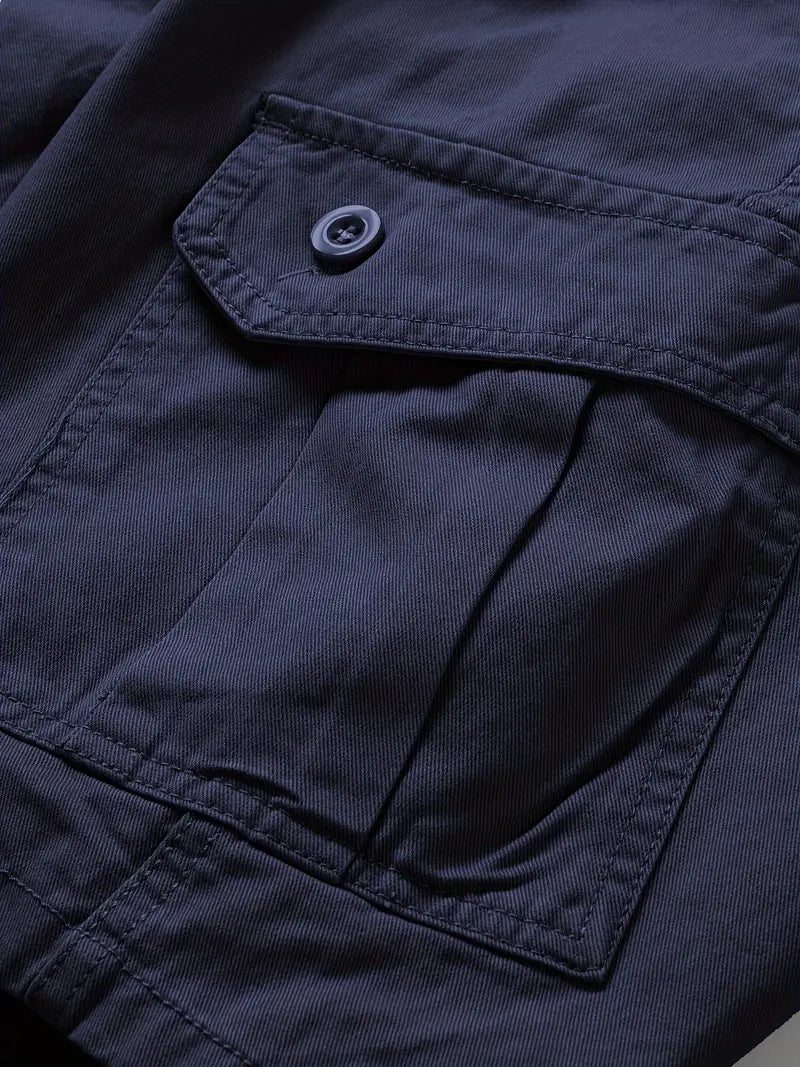 Oliver - Pantalones cortos elegantes con múltiples bolsillos