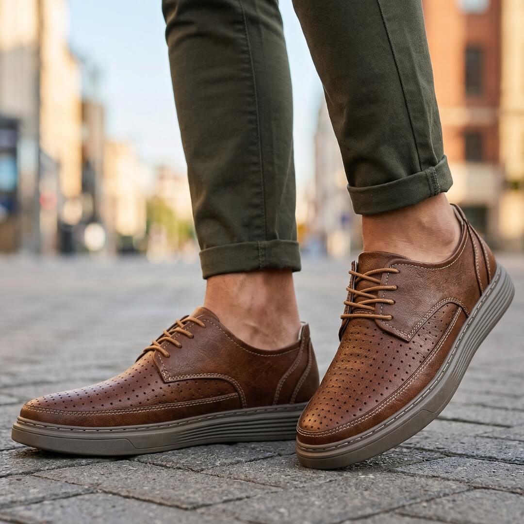 ZP08 - Zapatillas de Cuero Premiun
