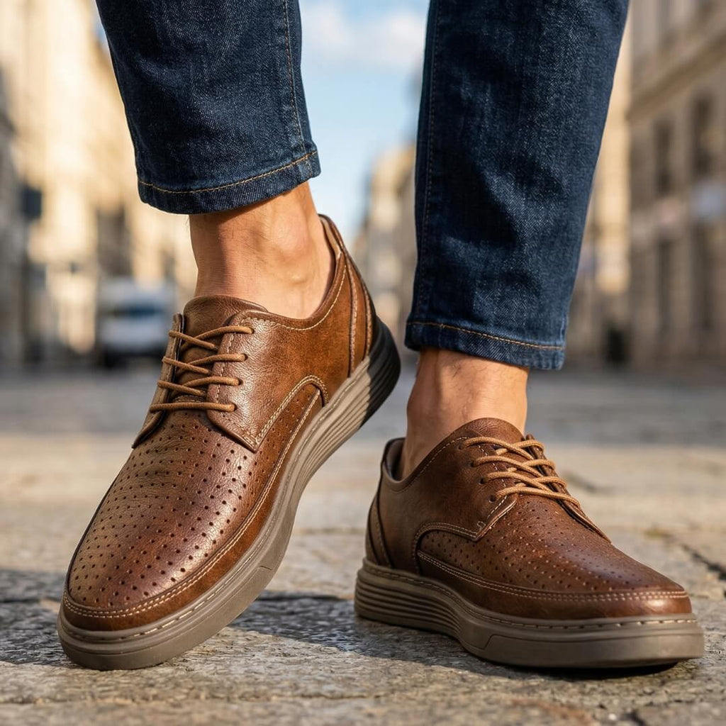 ZP08 - Zapatillas de Cuero Premiun