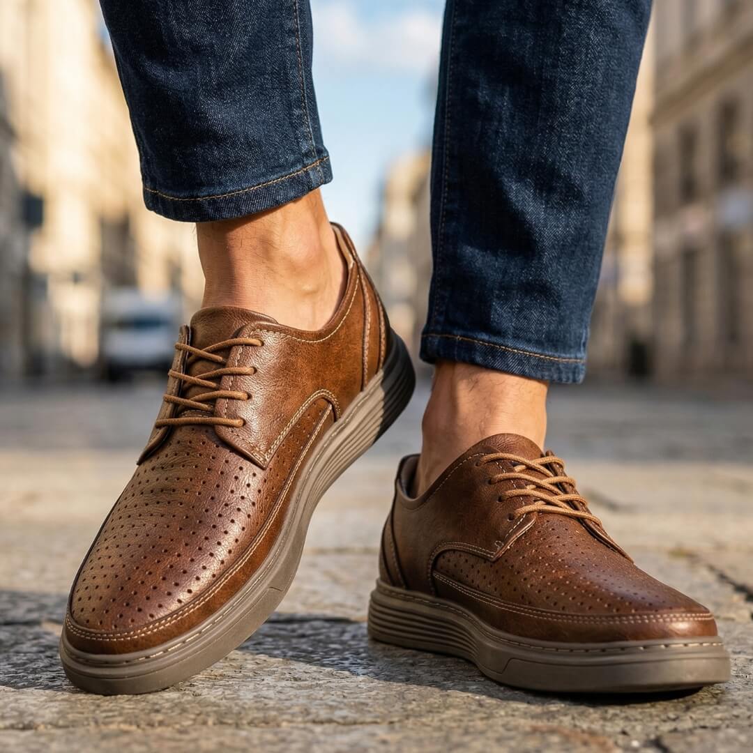 ZP08 - Zapatillas de Cuero Premiun