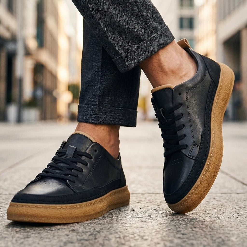 ZP02 -Zapatillas de Piel Cosidas a Mano