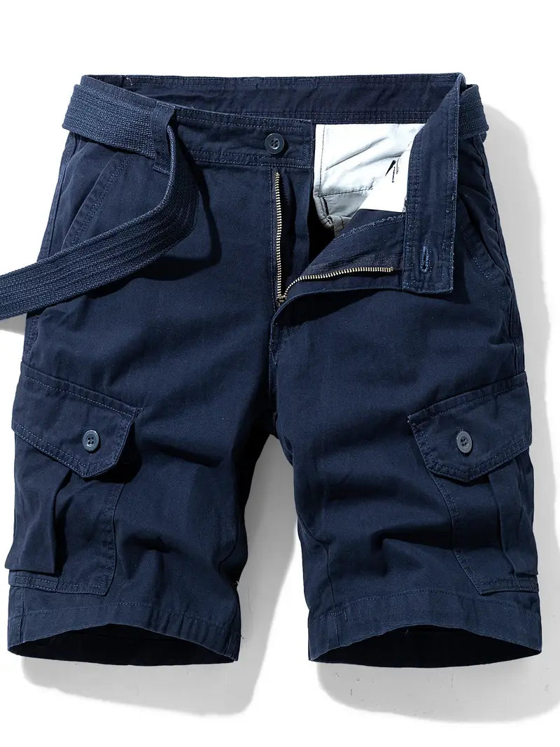 Oliver - Pantalones cortos elegantes con múltiples bolsillos