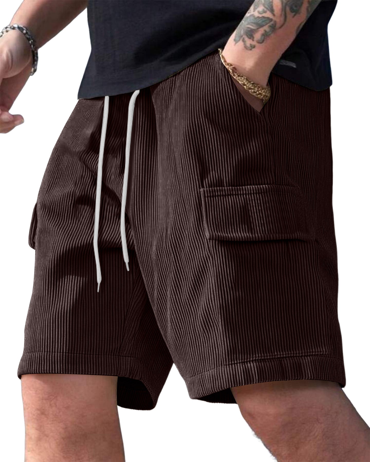 Roque - Shorts de verano con múltiples bolsillos