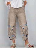 Kaira - Pantalones florales de estilo casual chic
