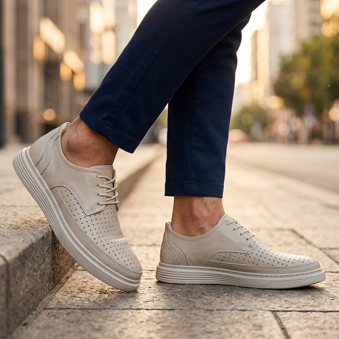 ZP08 - Zapatillas de Cuero Premiun