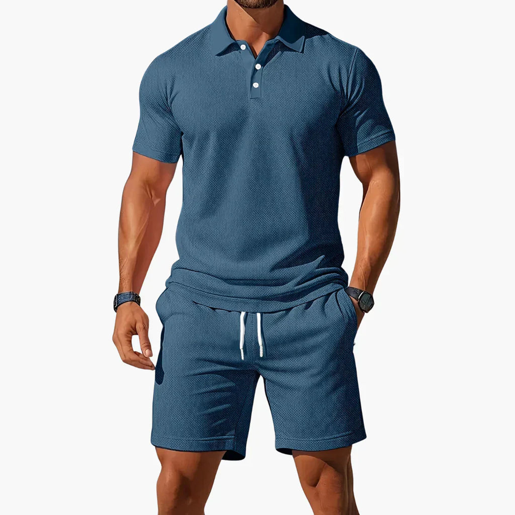César - Conjunto de Polo-Pantalón  con Estilo