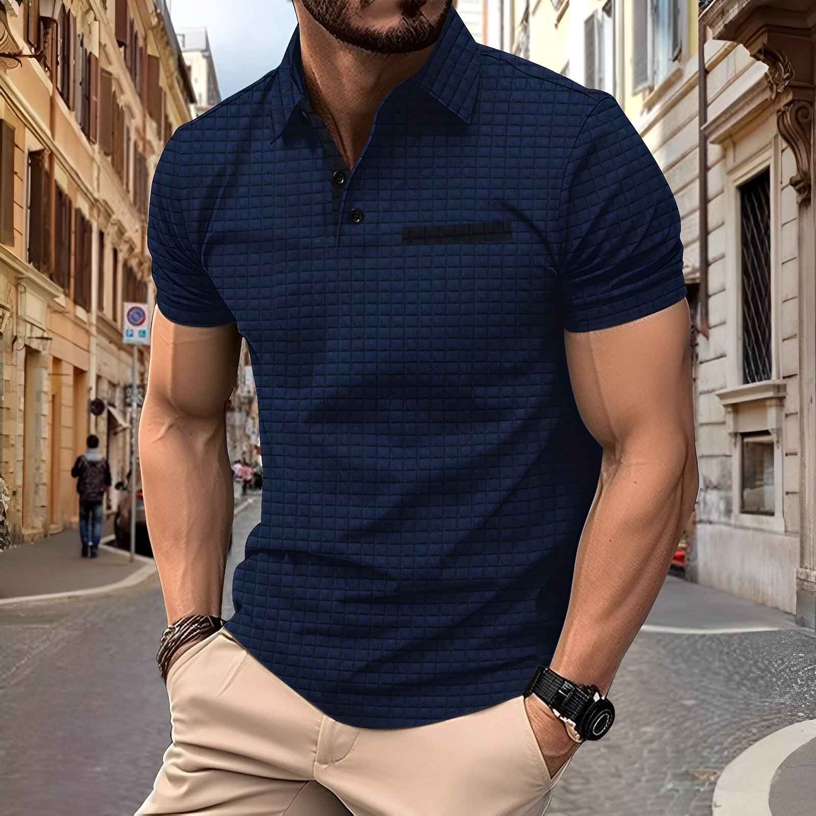 Benson - Elegante Slim-Fit Polo per Uomo