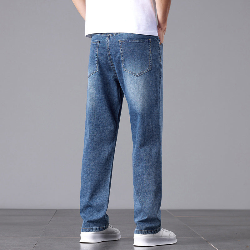 Allan - Jeans rectos casuales para hombres