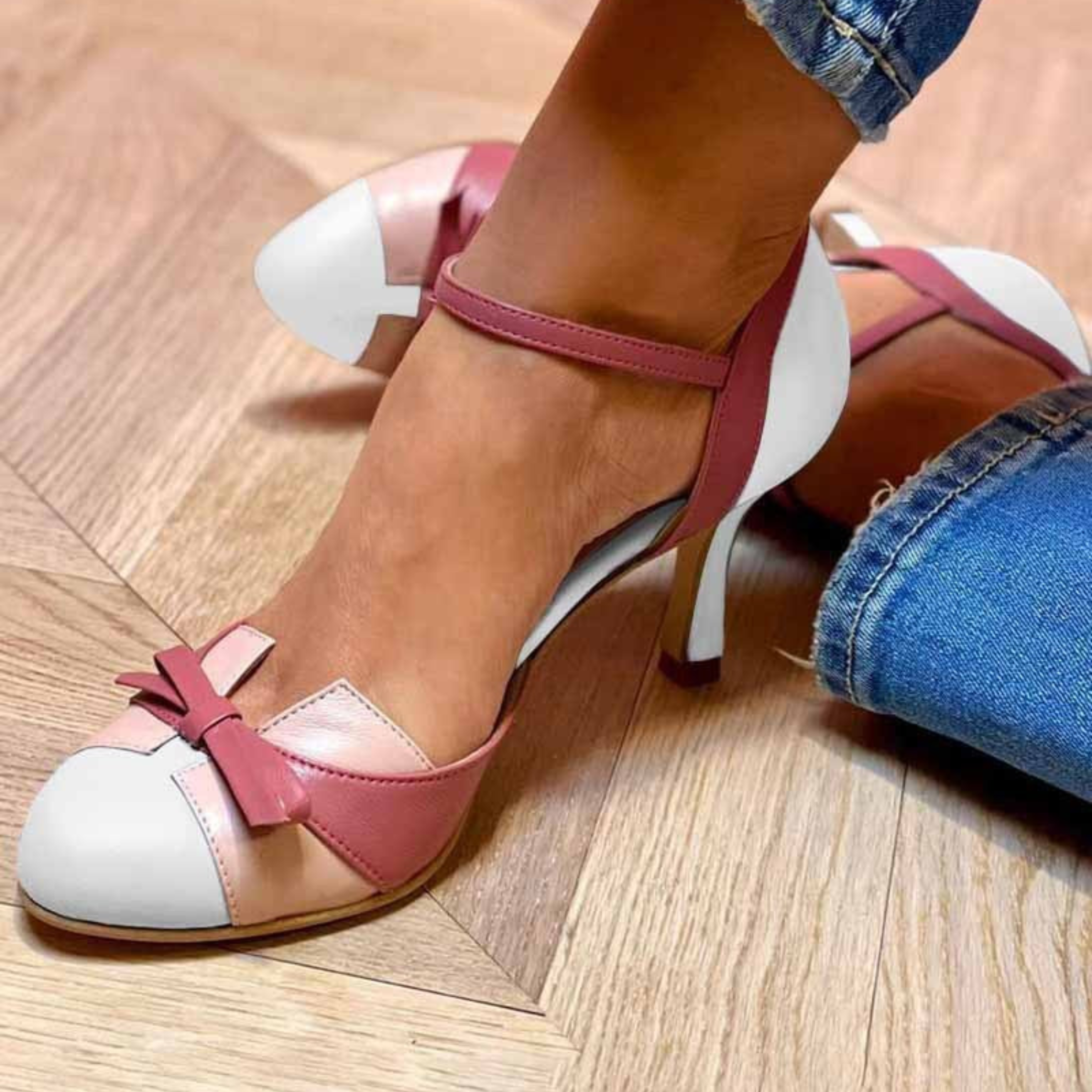 Andrea - Tacones elegantes vintage