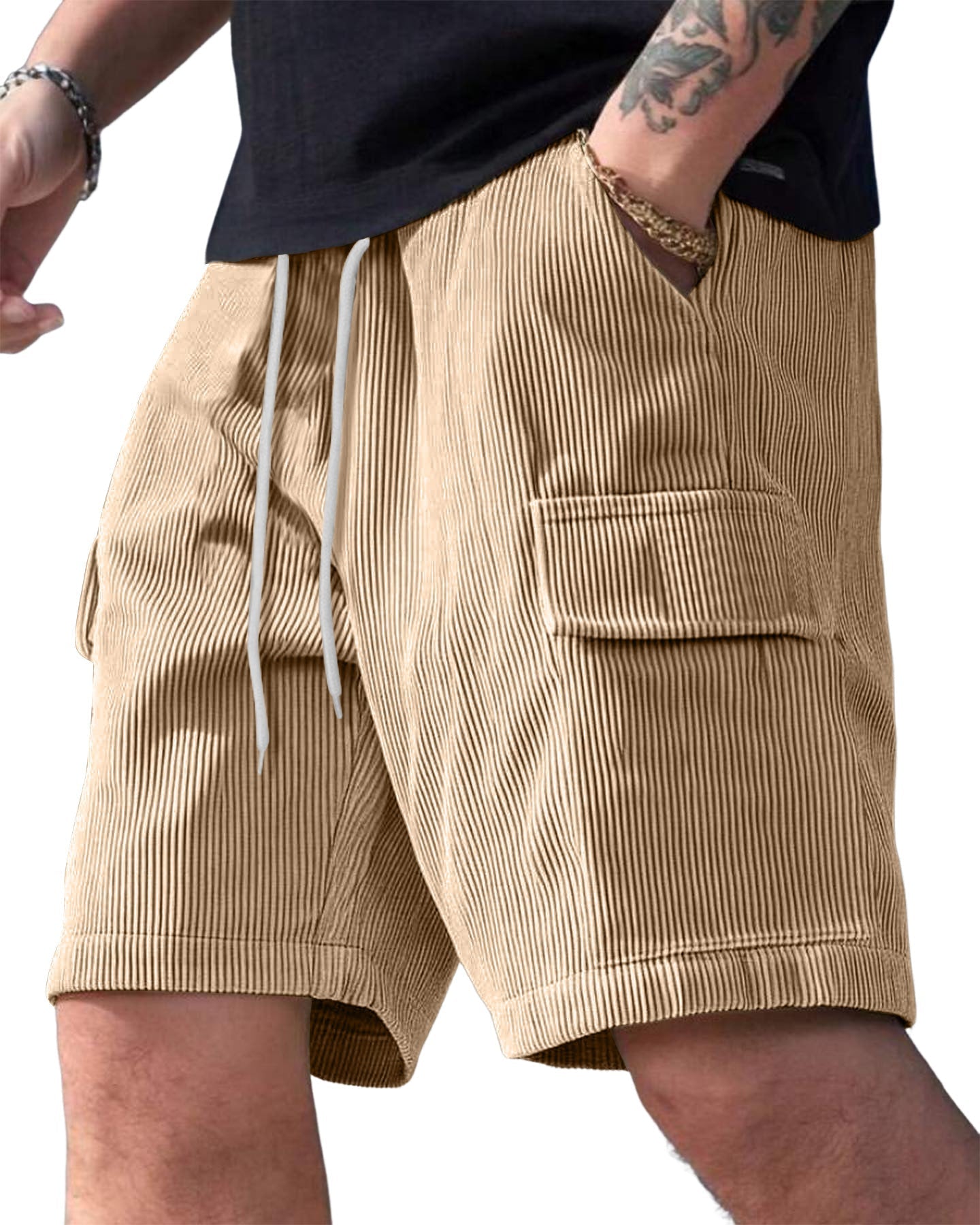 Roque - Shorts de verano con múltiples bolsillos