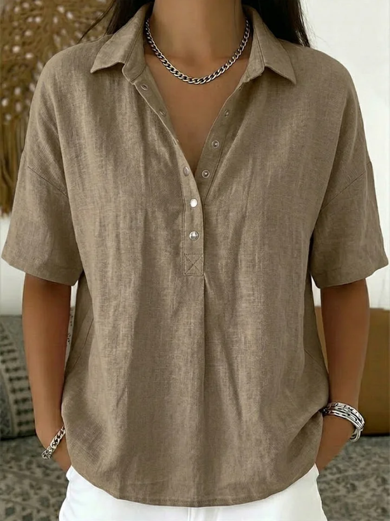Cristina - Camisa atemporal, elegante y cómoda