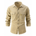Marlon - Camisa casual y cómoda de tejido elástico para hombre