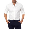 Andrew - Casual, formal, camisa sin arrugas para hombres