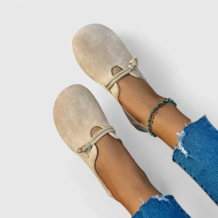 Lenia - Zapatillas comodas elegantes de mujer para el verano