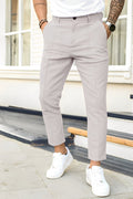 Carson - Pantalones casuales formales para hombres