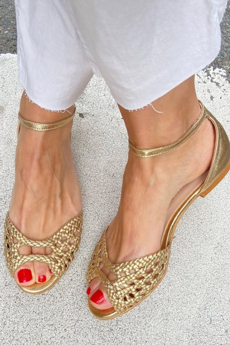 Araceli - Sandalias Trenzadas Elegantes