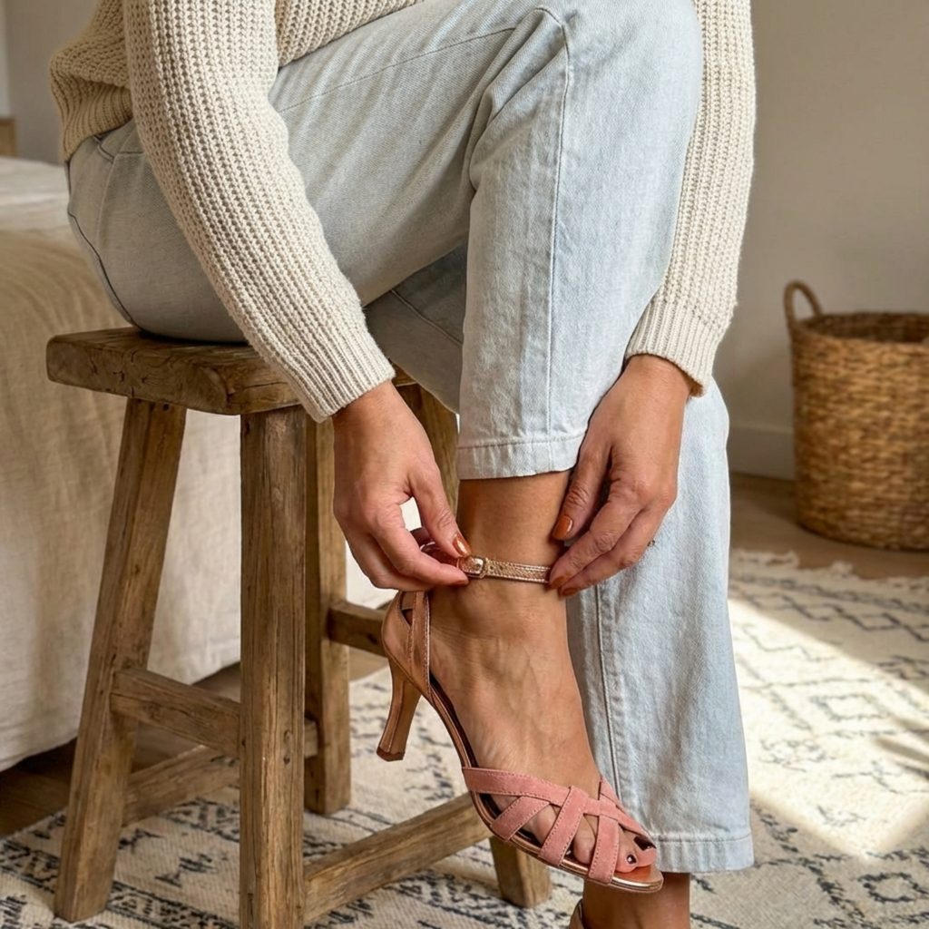 Estela - Tacones Vintage Mujer