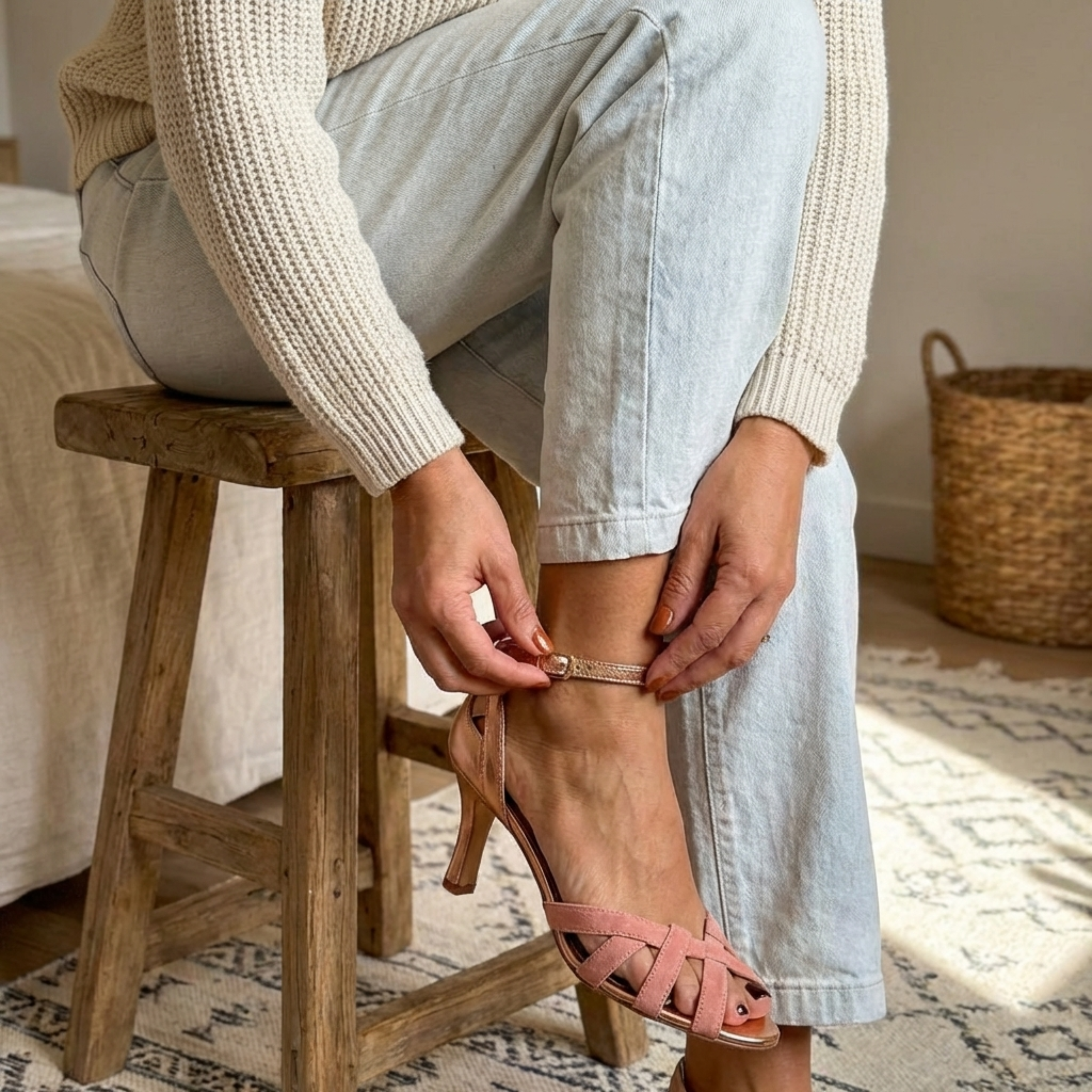 Estela - Tacones Vintage Mujer