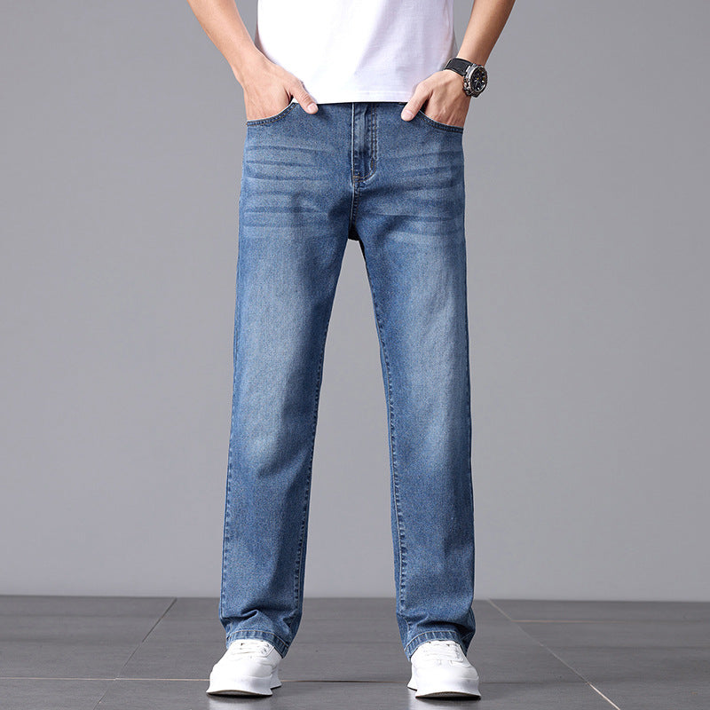 Allan - Jeans rectos casuales para hombres