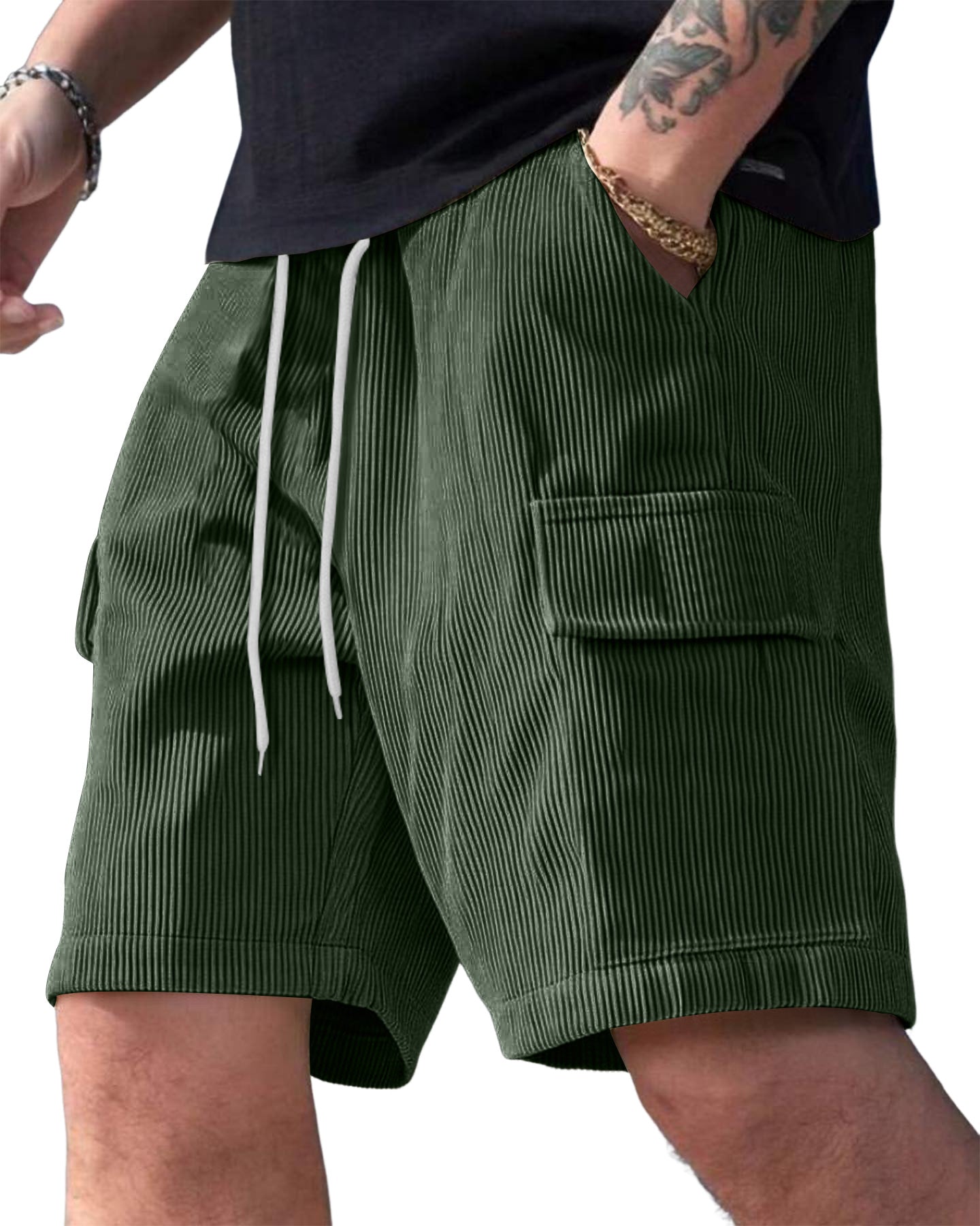Roque - Shorts de verano con múltiples bolsillos