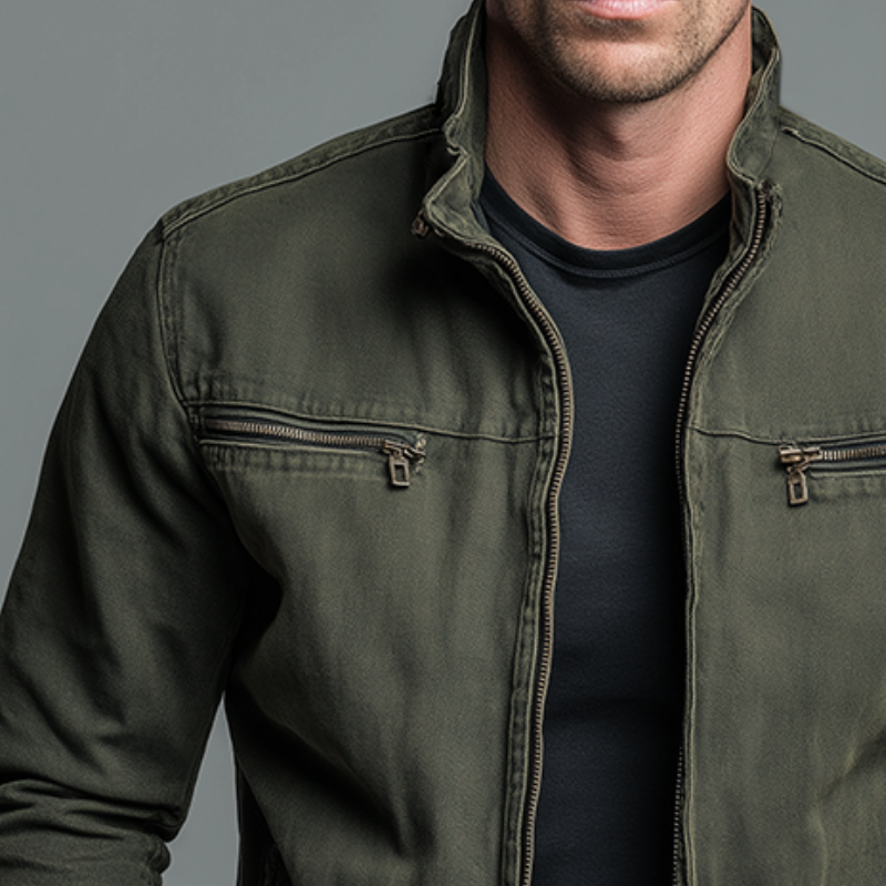 Unai -  Chaqueta vintage con cremallera