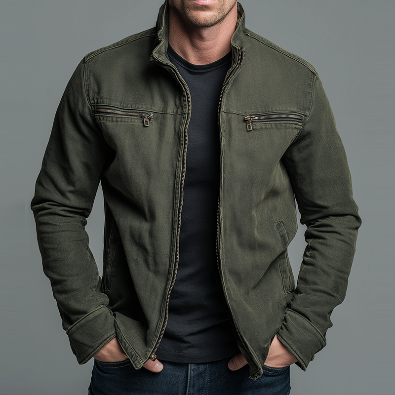 Unai -  Chaqueta vintage con cremallera
