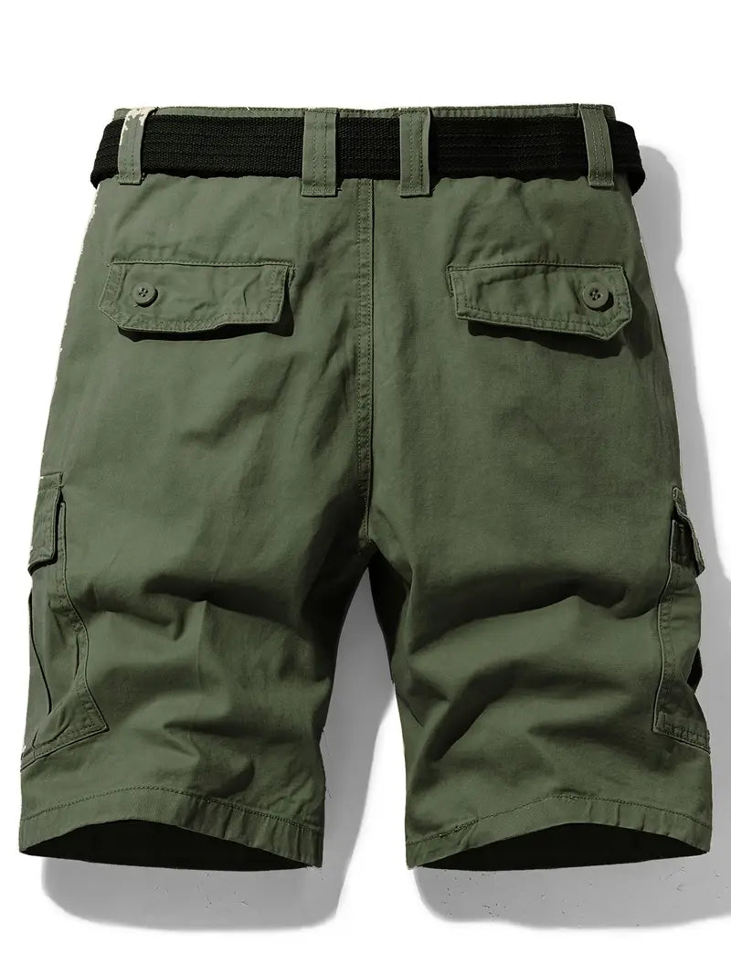 Oliver - Pantalones cortos elegantes con múltiples bolsillos