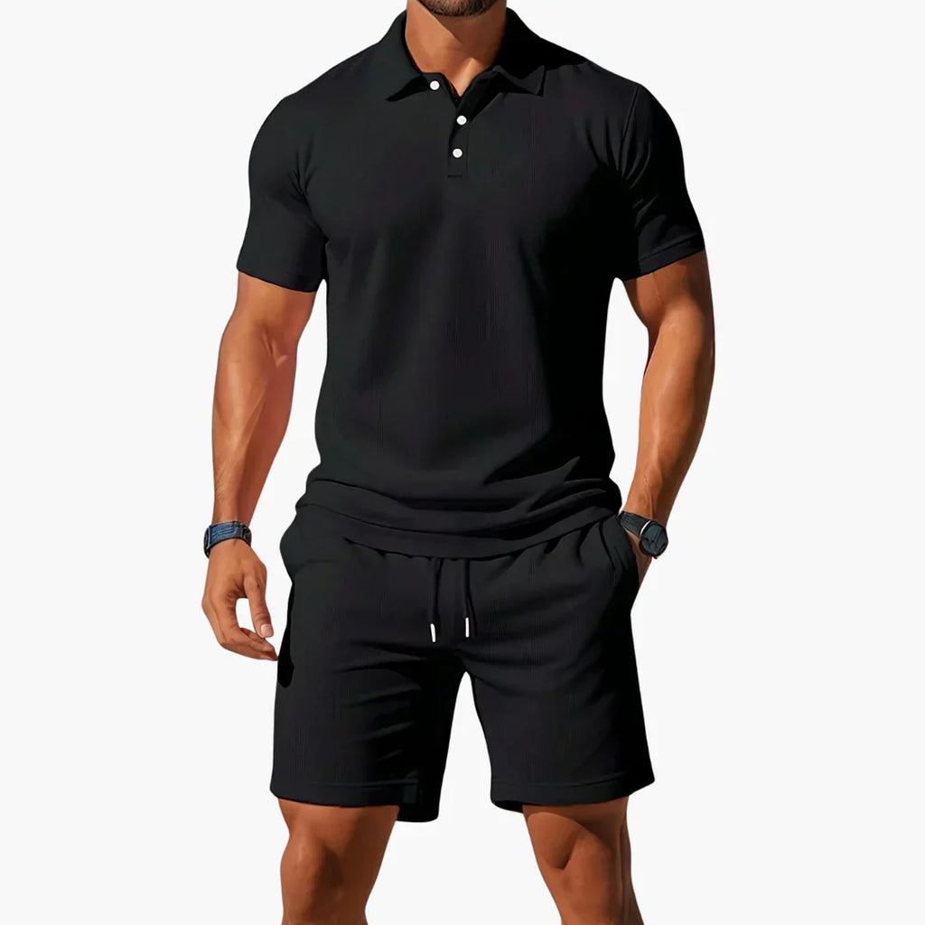 César - Conjunto de Polo-Pantalón  con Estilo