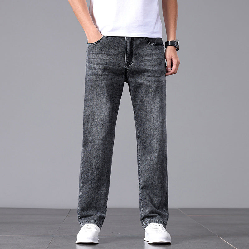 Allan - Jeans rectos casuales para hombres