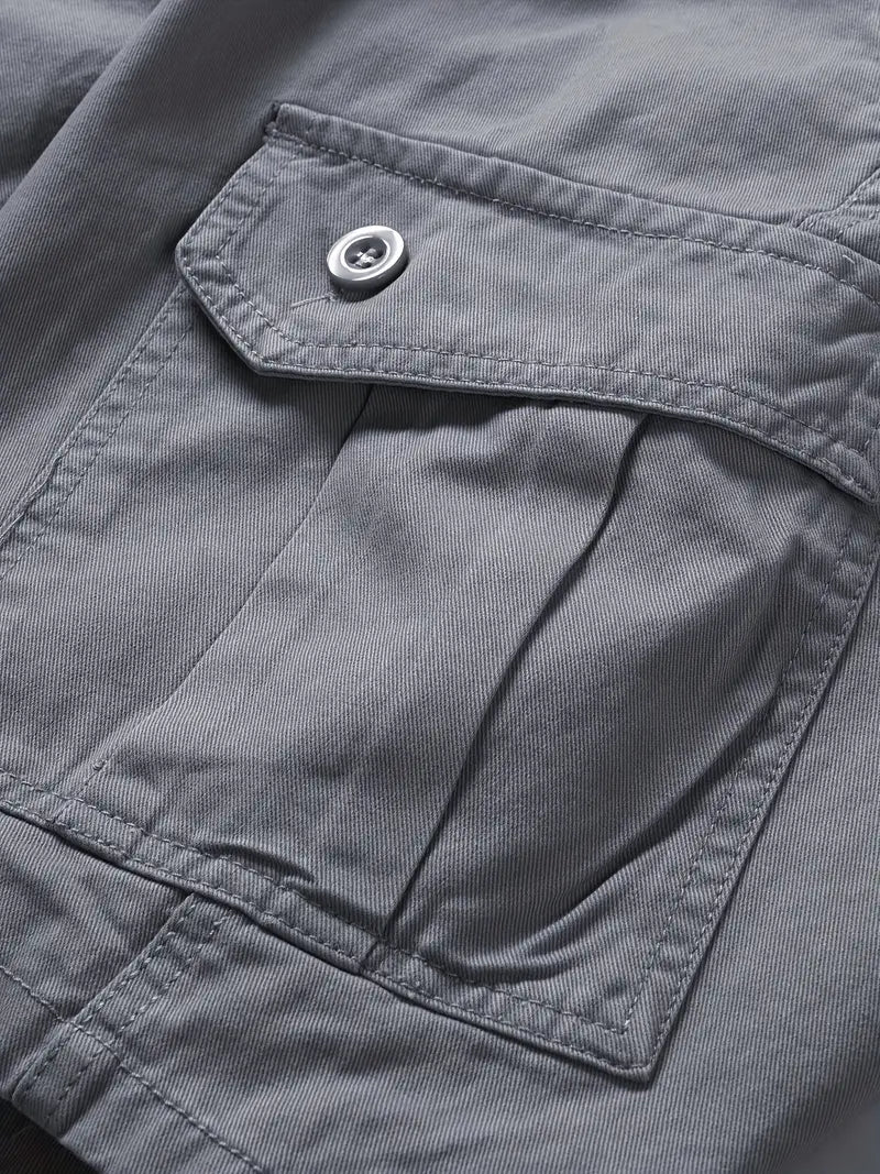 Oliver - Pantalones cortos elegantes con múltiples bolsillos