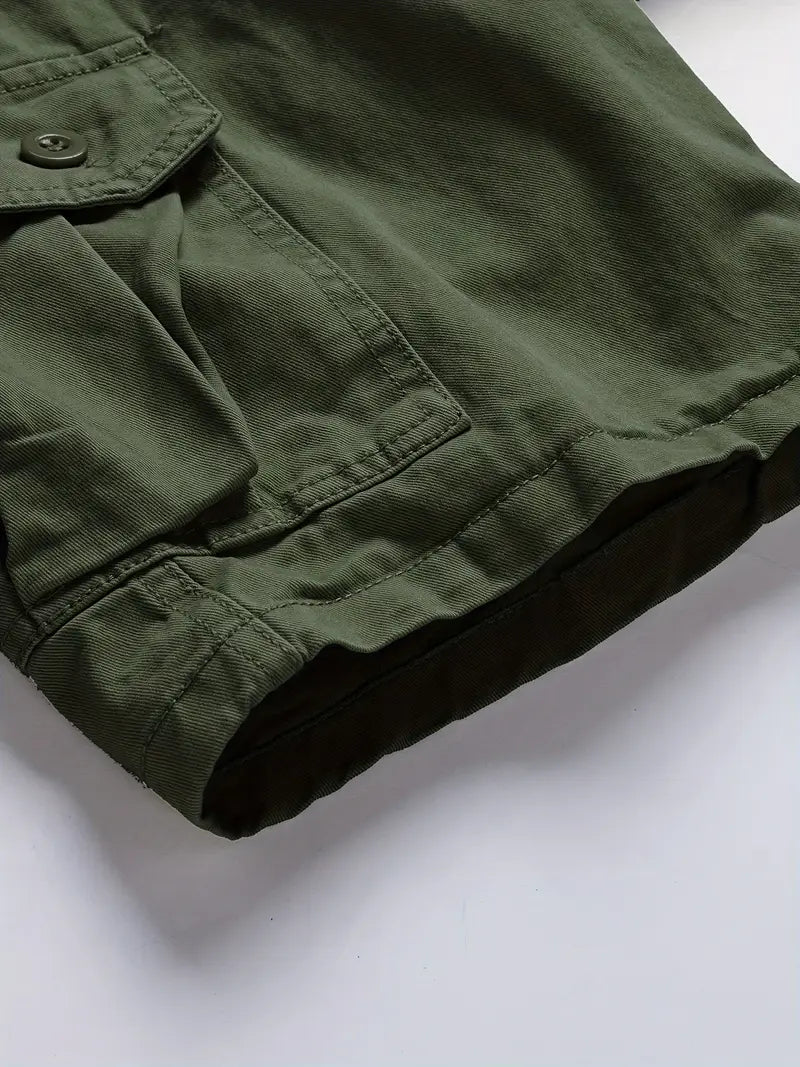 Oliver - Pantalones cortos elegantes con múltiples bolsillos