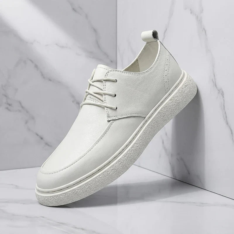 ZP15 -  Zapatillas de Cuero Bicolor