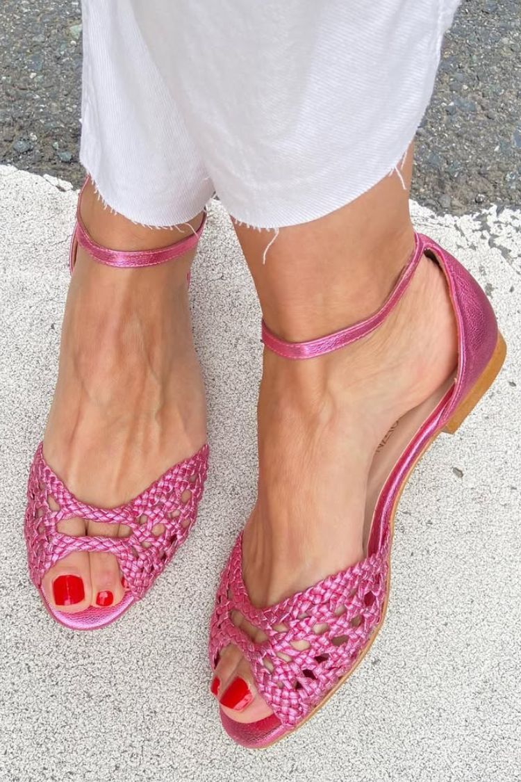 Araceli - Sandalias Trenzadas Elegantes